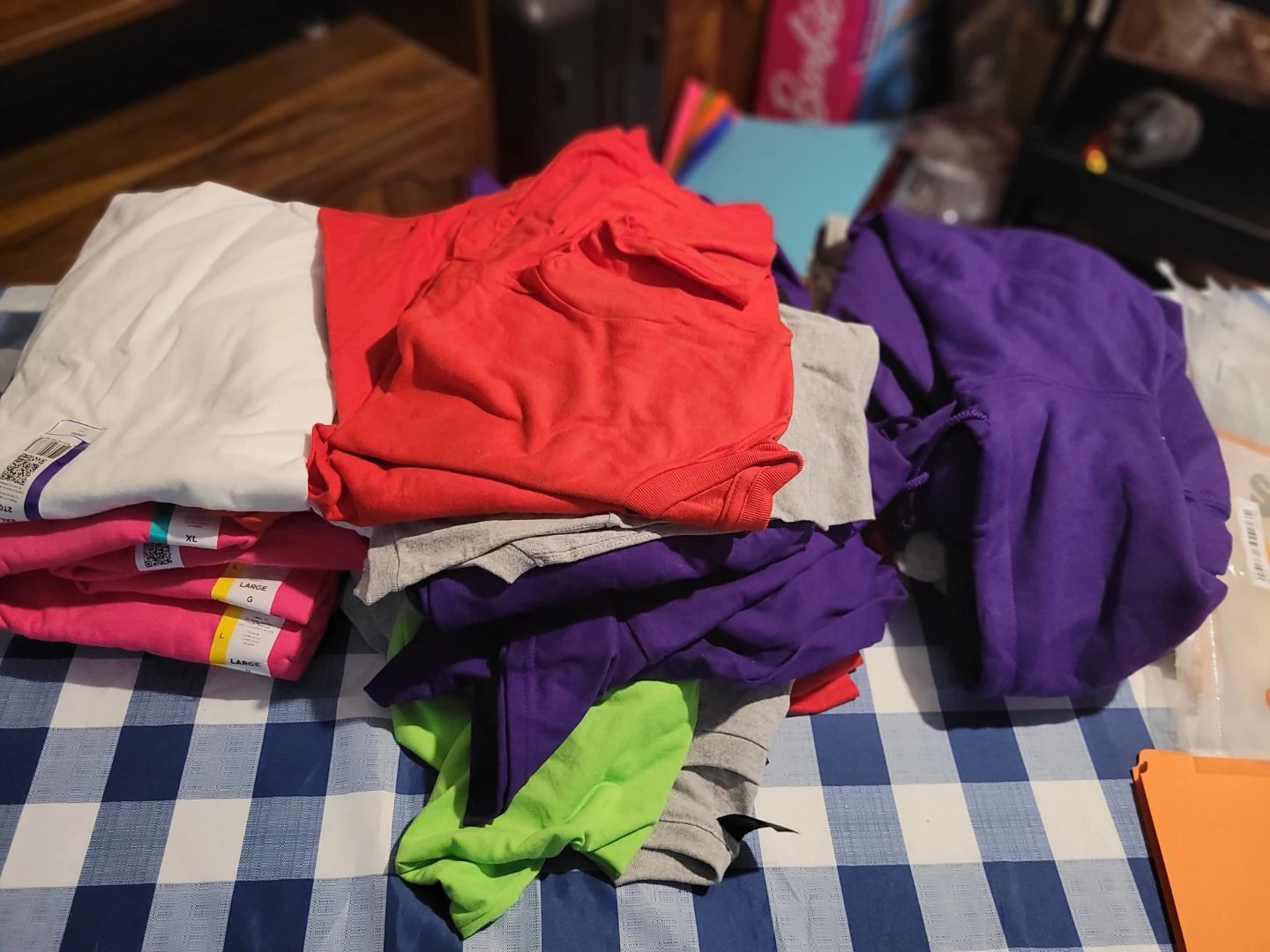 T shirts/heat transfers