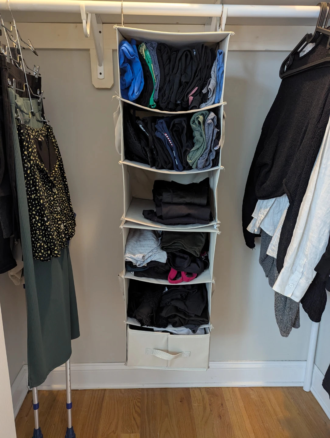 Set of Underbed & Hanging Closet Organizer Storage System - photo 2
