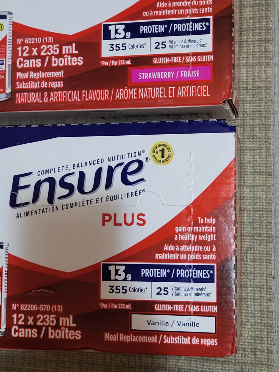 Ensure Plus Meal Replacement Drinks (12 x 235 mL Cans) - photo 3