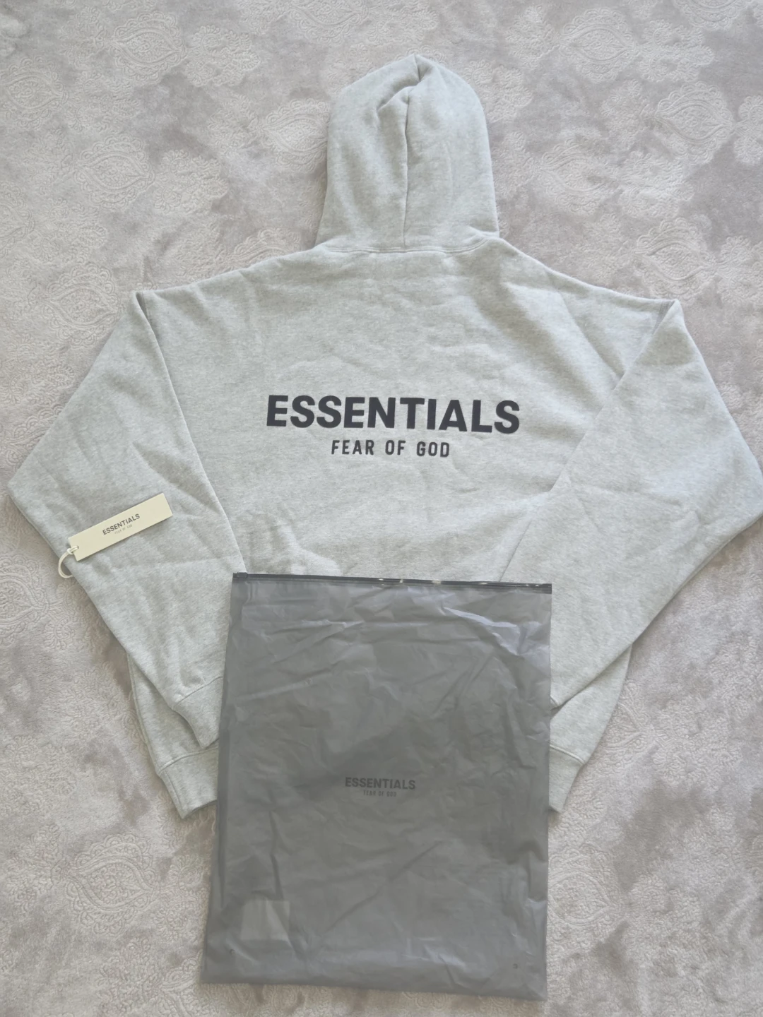 ESSENTIALS Fear of God dark oatmeal Hoodie