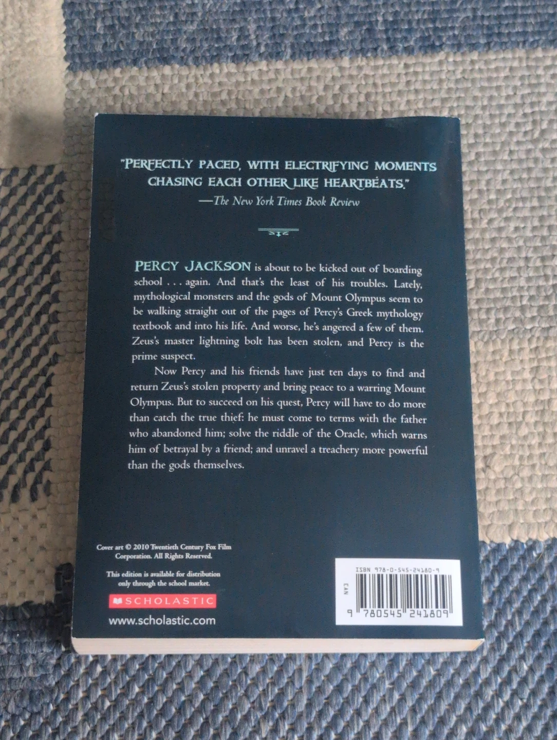 The Lightning Thief by Rick Riordan - photo 2