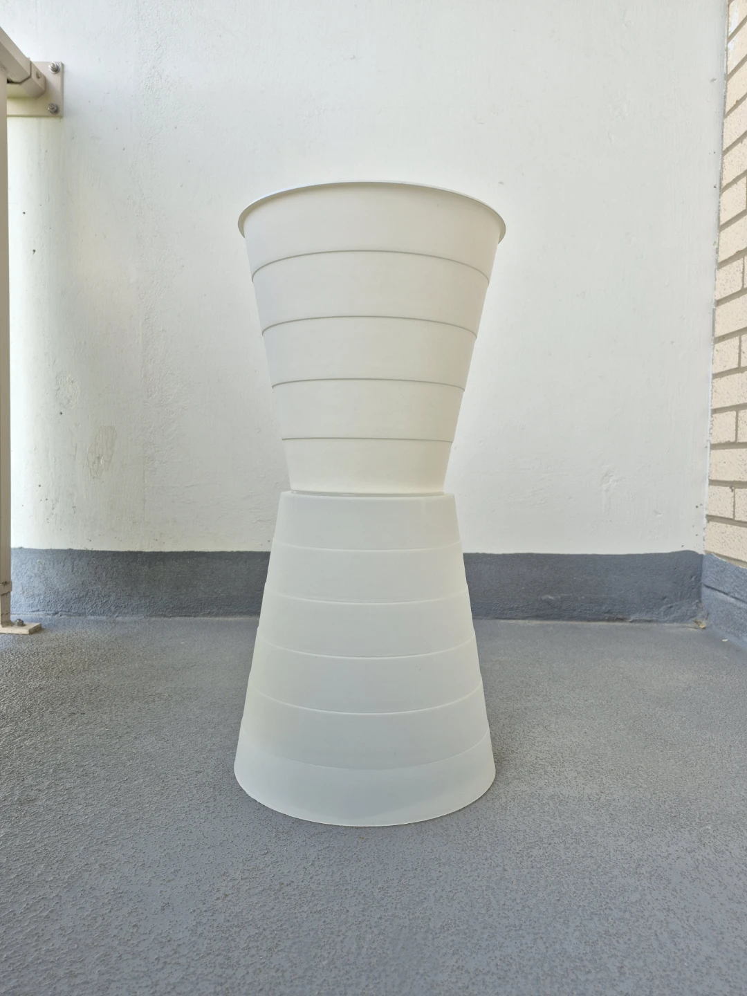 2 Wastepaper bin/basket trash can (2 for $5) : AS NEW