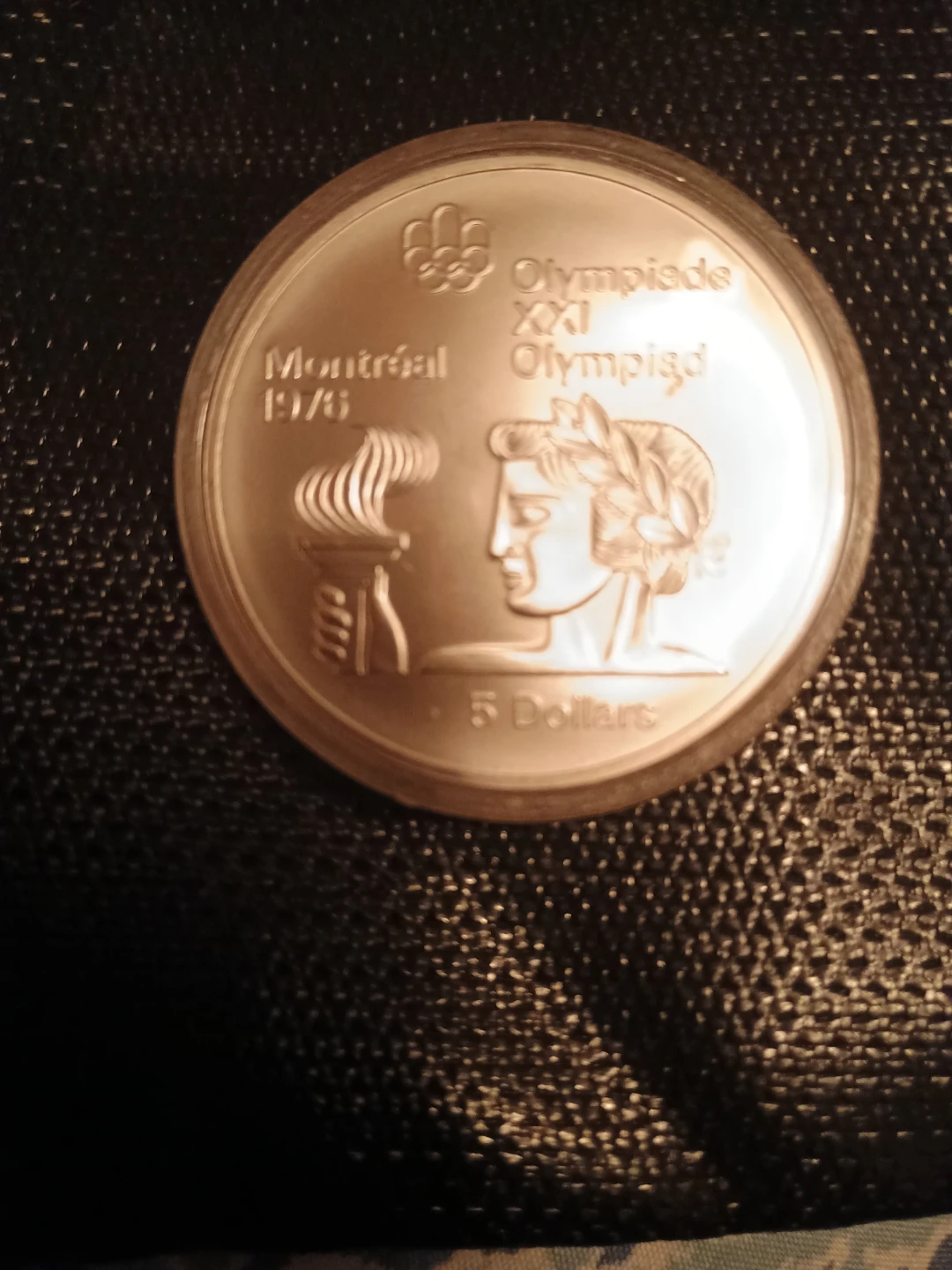 (SILVER)1976 Montreal Olympics Commemorative Coins (sold as set) - photo 2