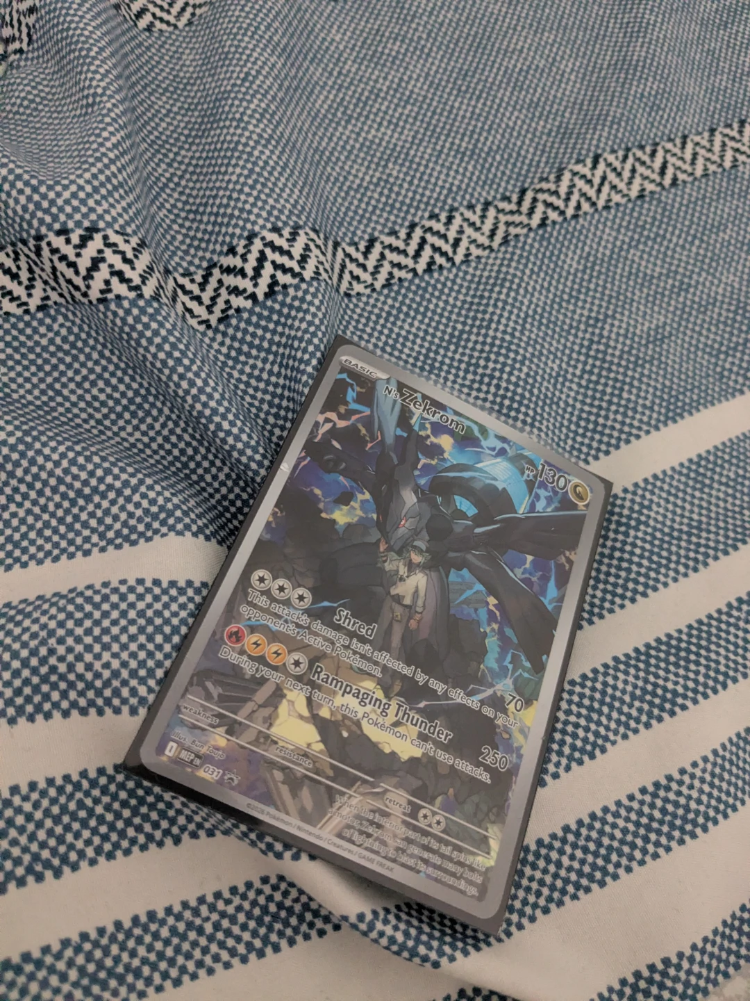 Pokemon N Zekrom Card