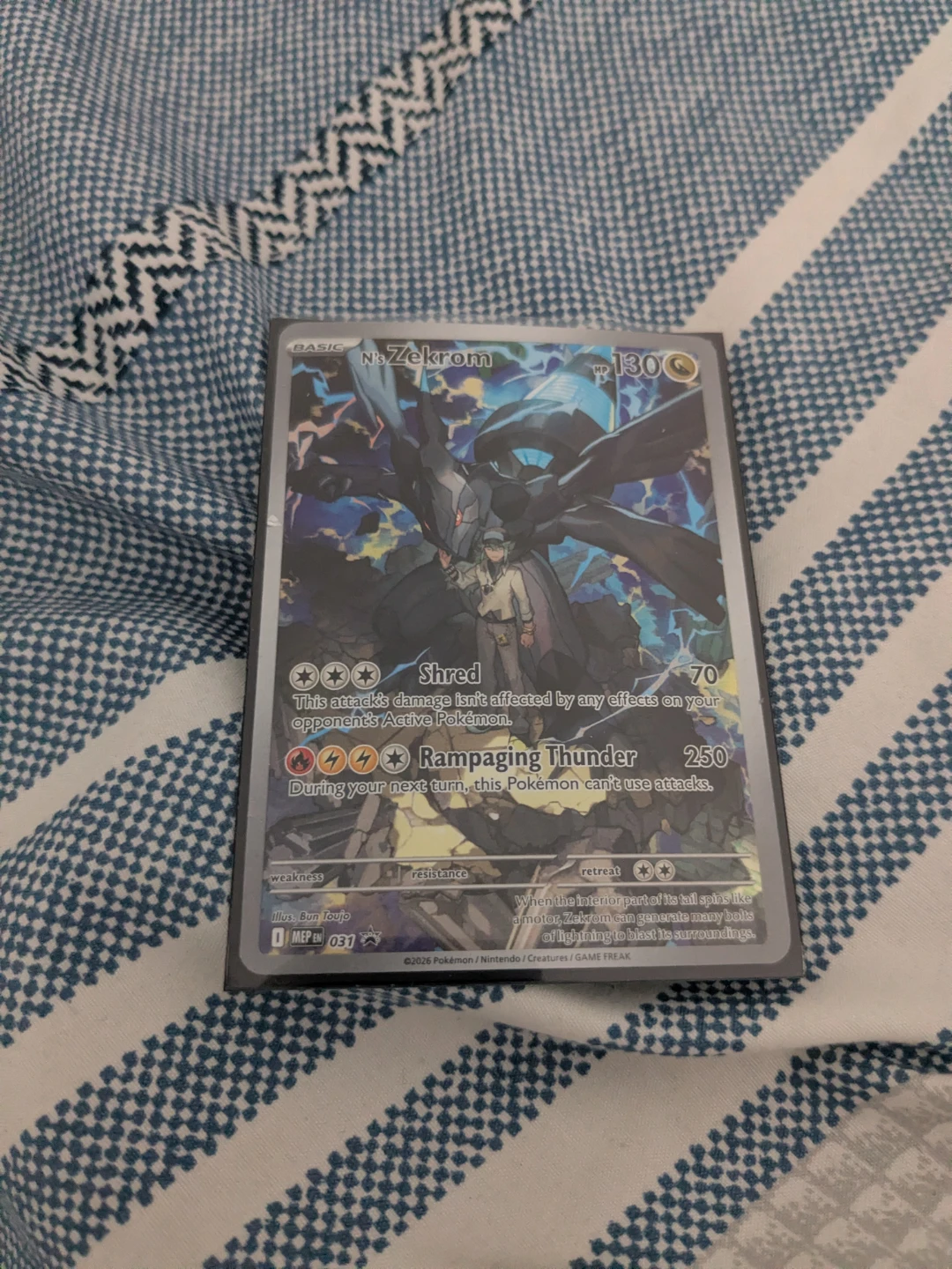 Pokemon N Zekrom Card - photo 3