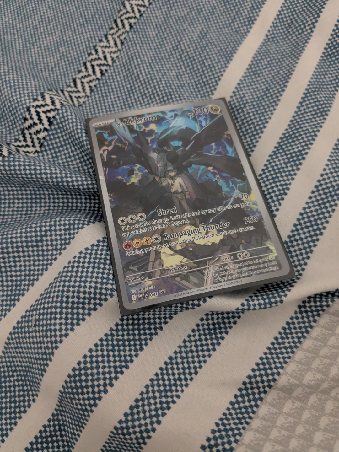 Pokemon N Zekrom Card - photo 5