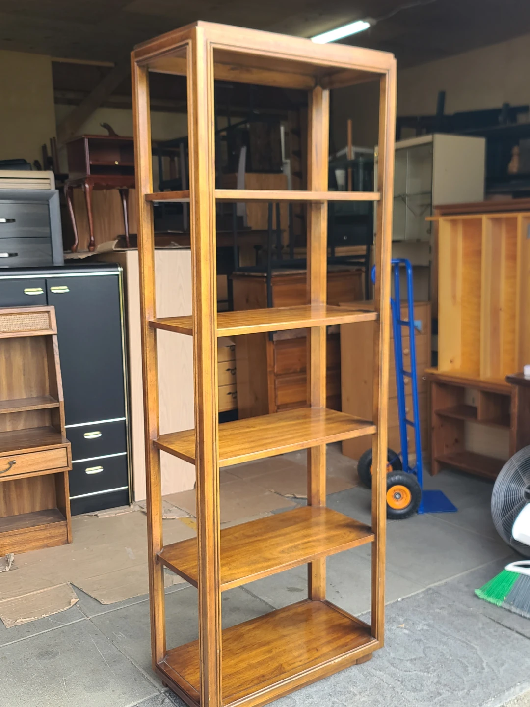 Drexel Heritage Vintage Wood Etagere / Display Bookcase - photo 2