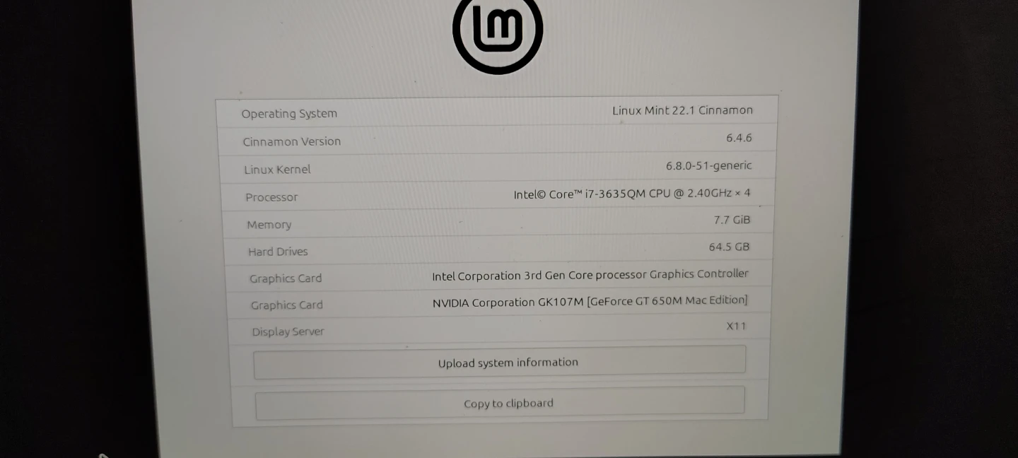 Apple MacBook Pro Laptop (Linux Mint) - photo 3