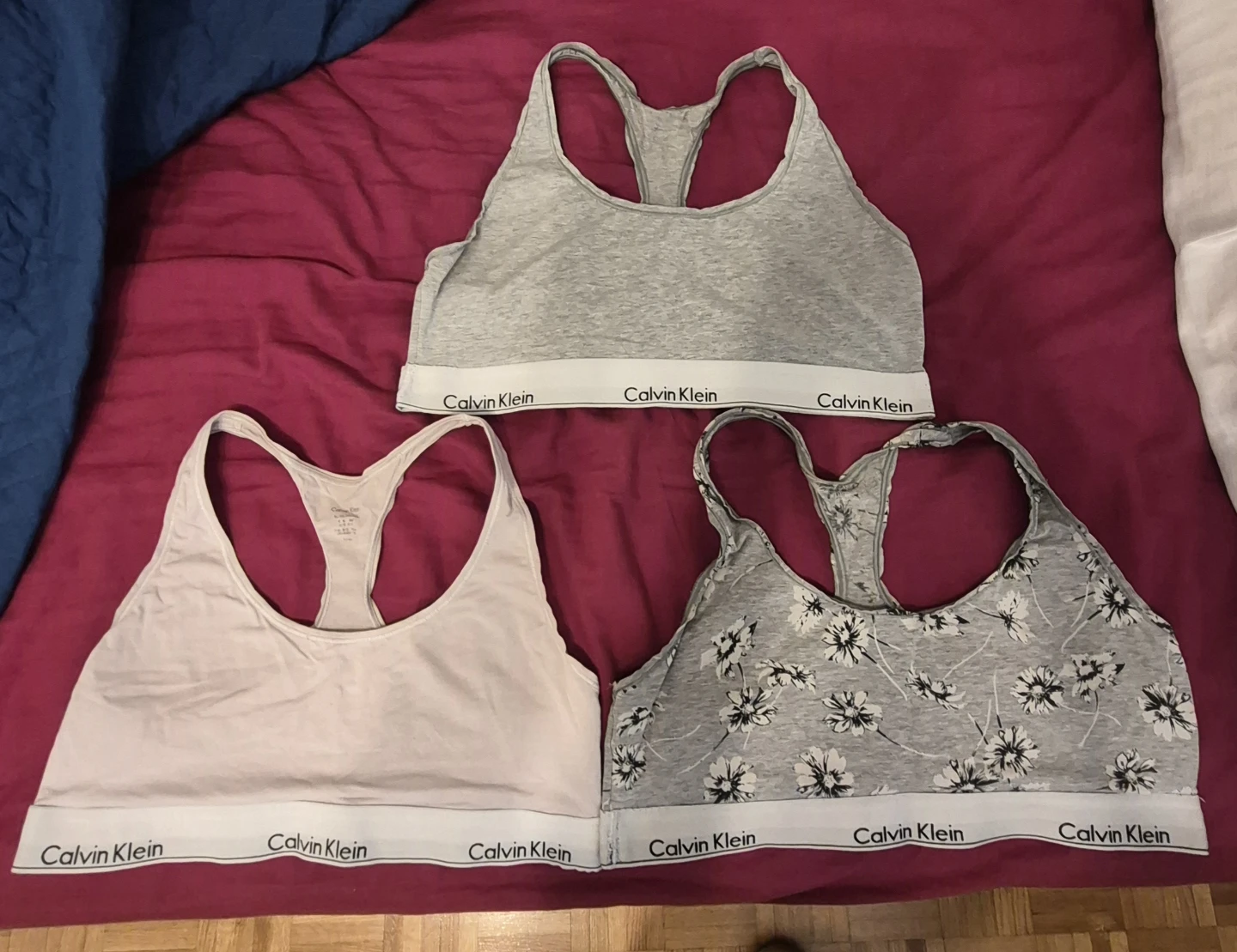 Calvin Klein Sports Bras - 3 Pack