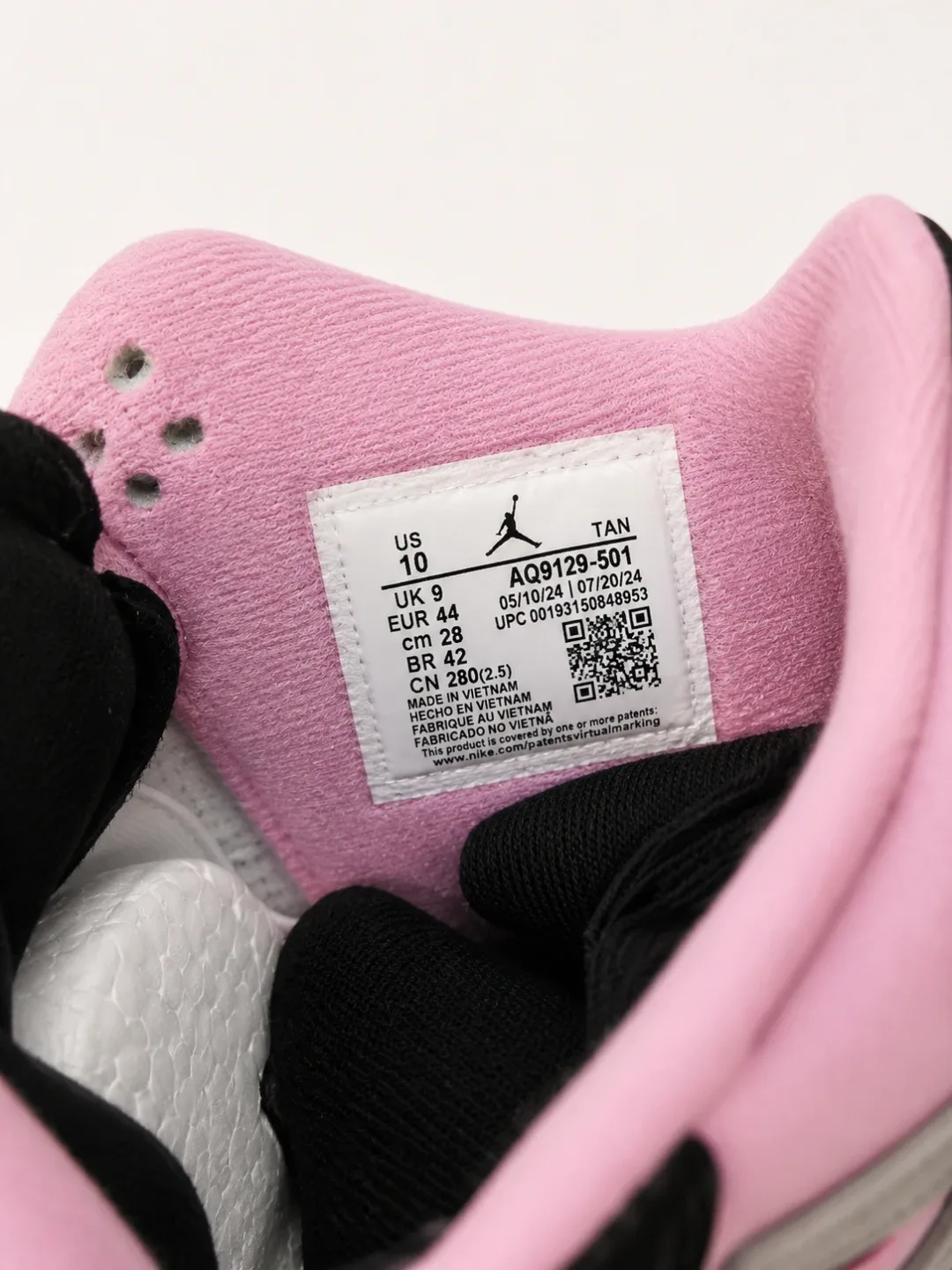 Air Jordan 4 Retro Pink Women's Shoes - photo 5