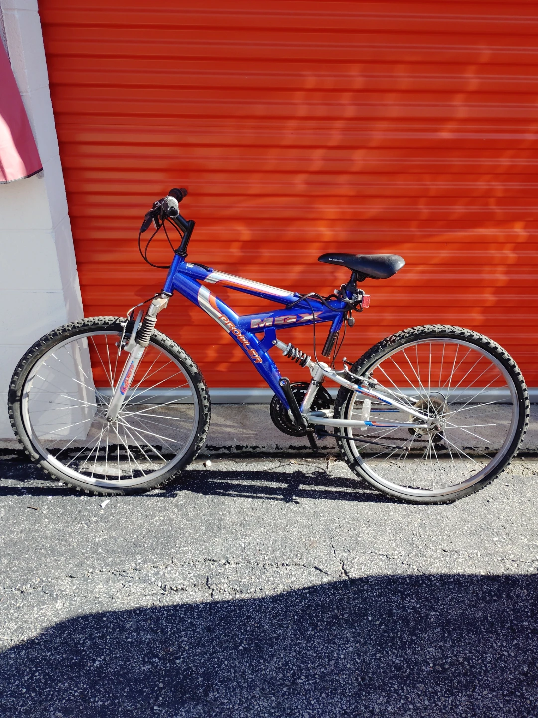 Blue "MBX" Mountain Bike