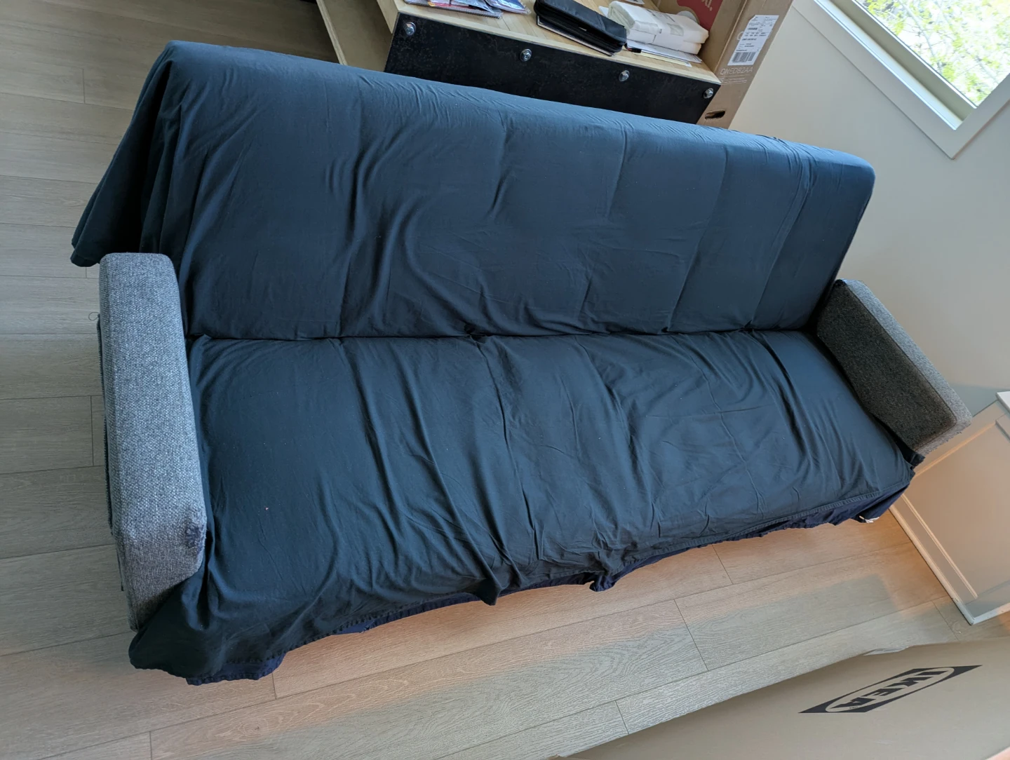 Grey Futon/Sofa Bed - photo 4