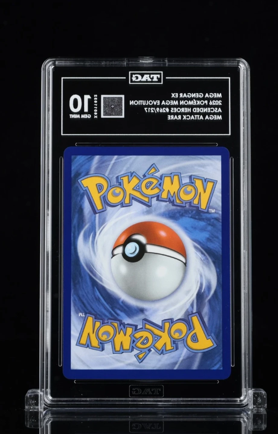 Mega Gengar EX 269/217 Ascended Heroes TAG 10 Pokemon Card - photo 2
