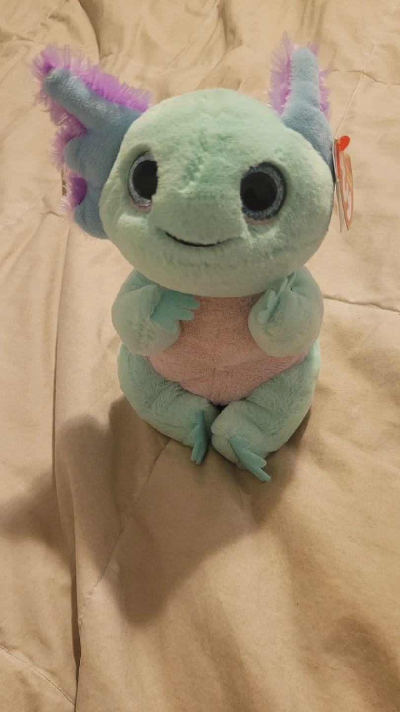 Ty Beanie Bellies plush toy -axolotl