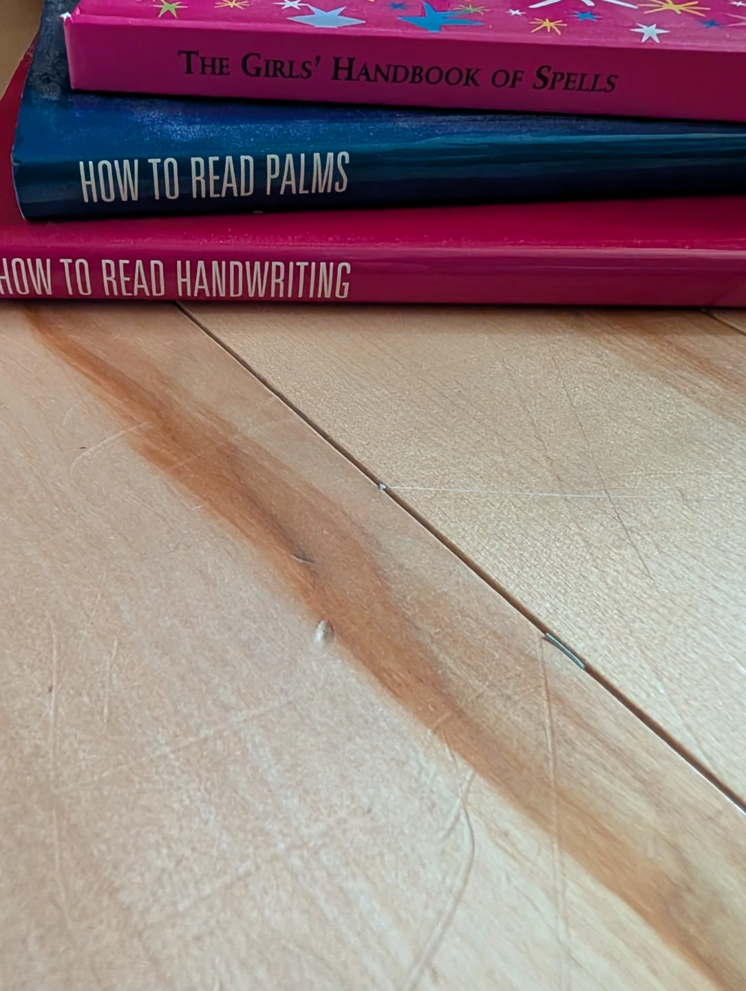 Bundle of 3 Books: How to Read Palms, Handwriting & Spells