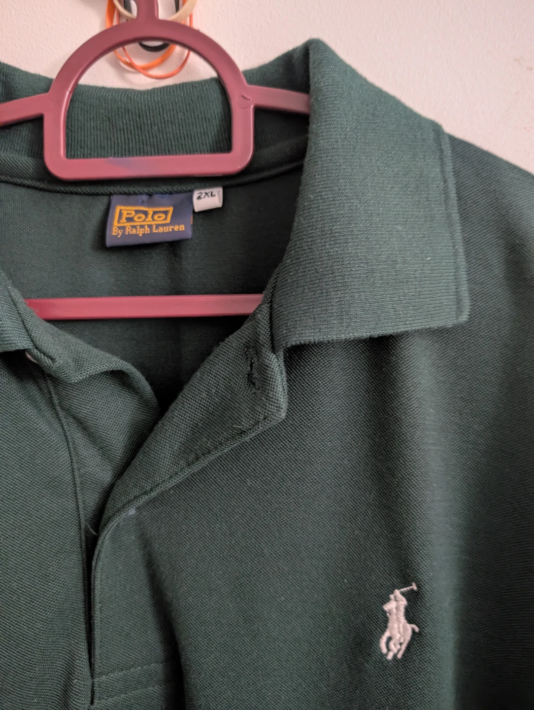 Polo Ralph Lauren Men's The Iconic Mesh Green Polo Shirt ptp 23" - photo 2