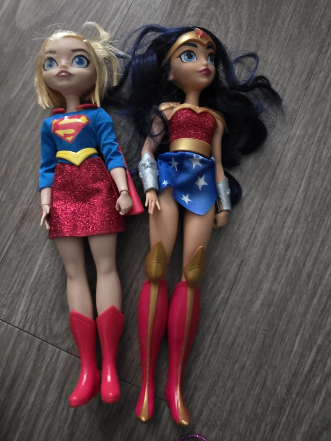 DC Super Hero Girls Dolls - Supergirl & Wonder Woman
