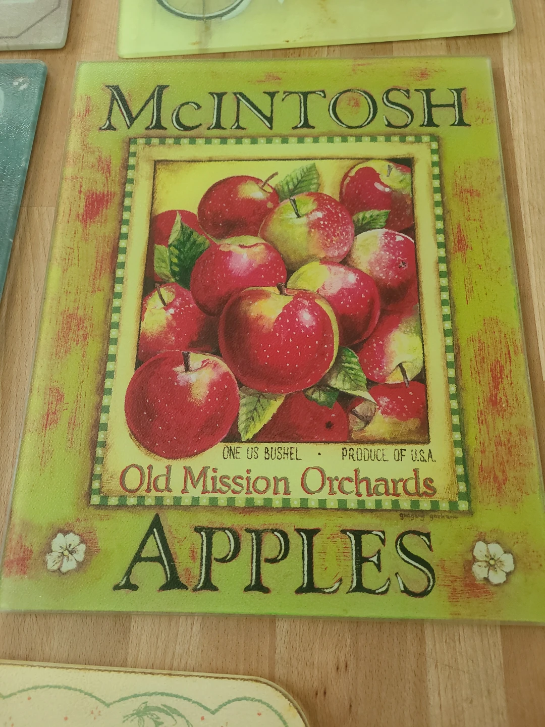Decorative Cutting Board Set