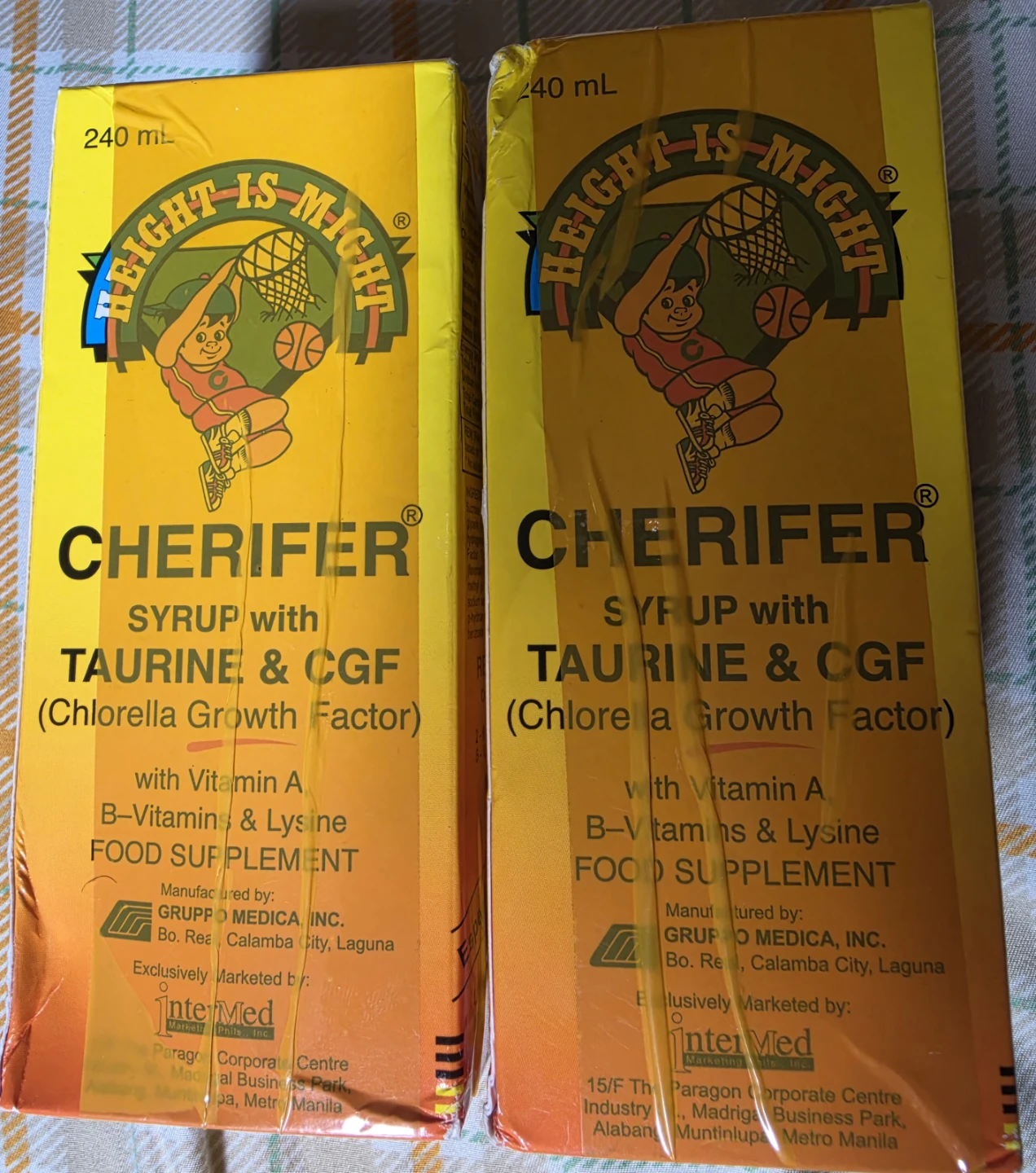 Cherifer Syrup with Taurine & CGF (240 mL)