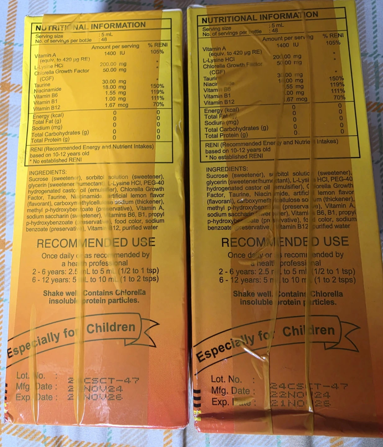 Cherifer Syrup with Taurine & CGF (240 mL) - photo 2