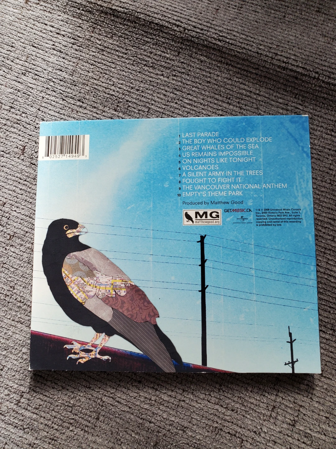 Matthew Good CD ⚽ - photo 2