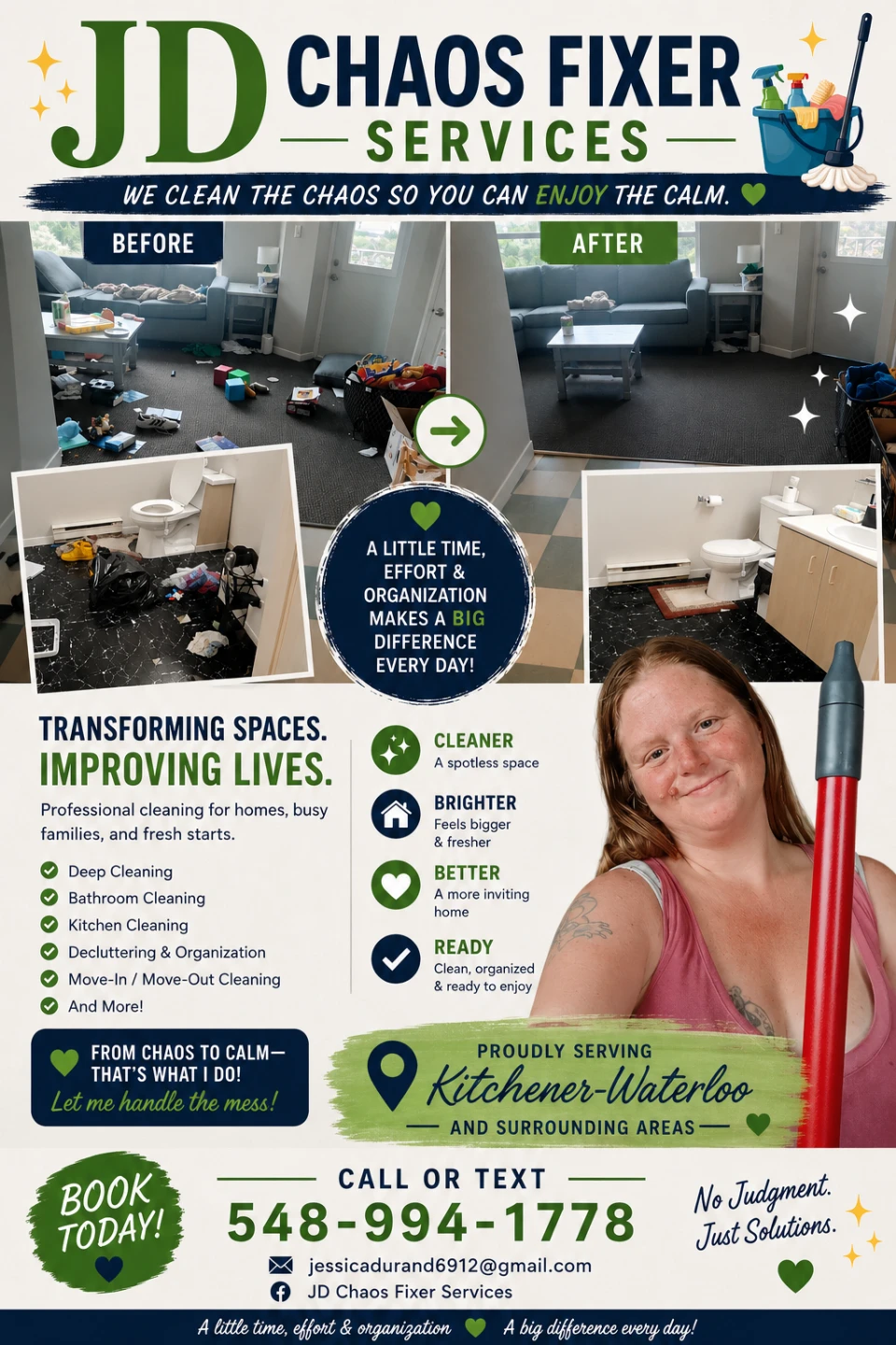 JD Chaos Fixer Services - Professional Cleaning ⚽