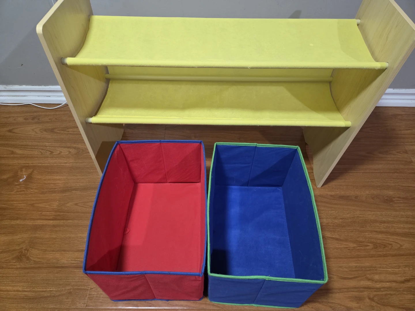 Multicolour Storage Shelf with Bins - photo 4
