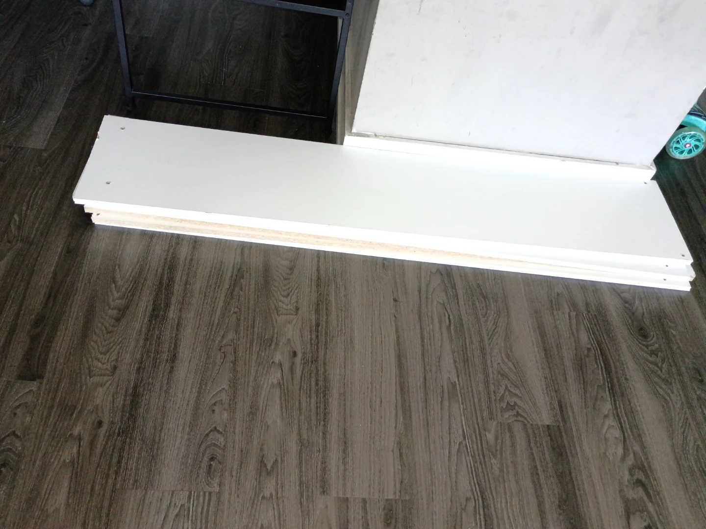 White Shelf Boards for carpentry (Set of 5)