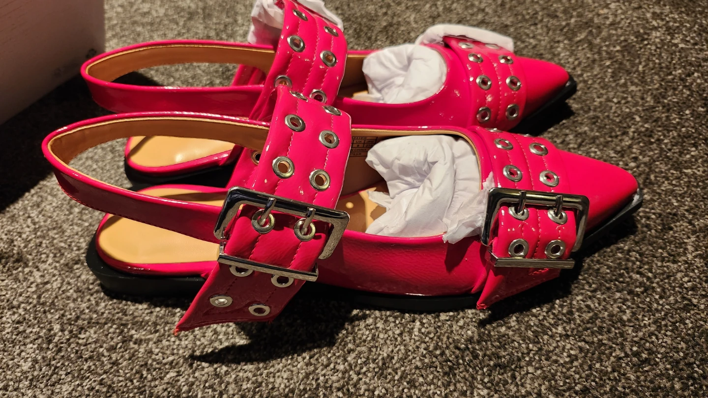 Red Buckle Flats - photo 3
