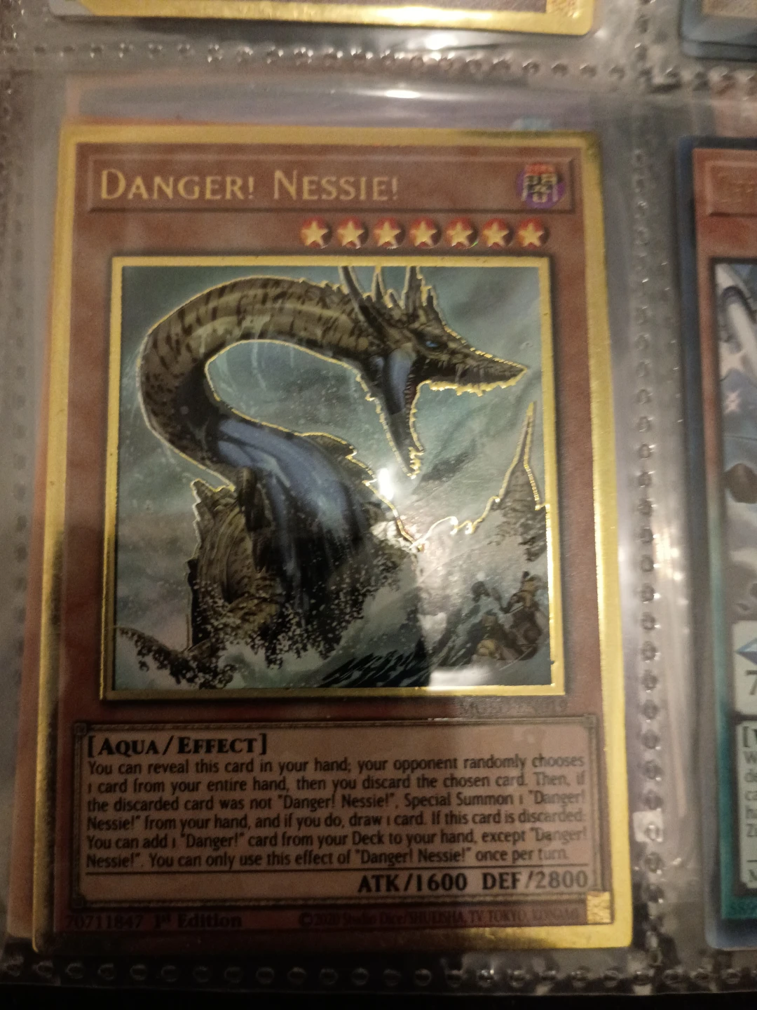 Danger! Nessie! Yu-Gi-Oh! Trading Card⚽