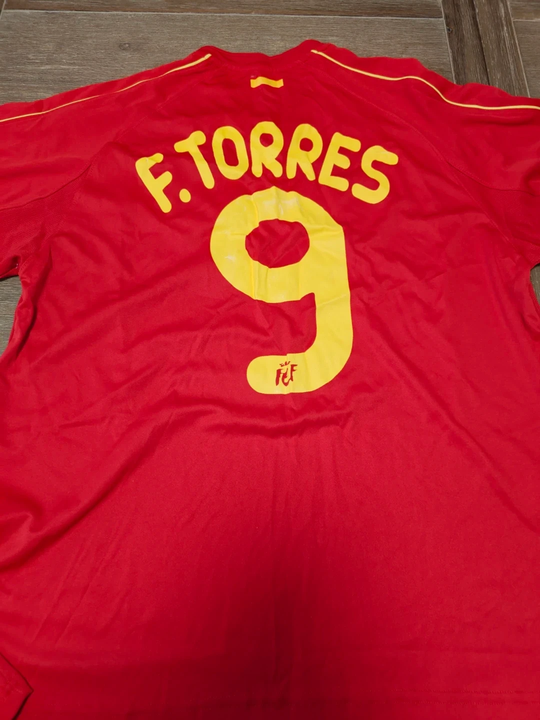 Spain National Team F. Torres #9 Soccer Jersey XL - photo 3
