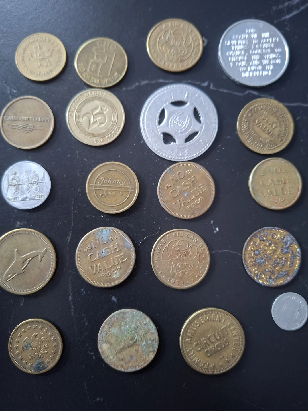 Assorted Game Tokens and Coins - photo 2