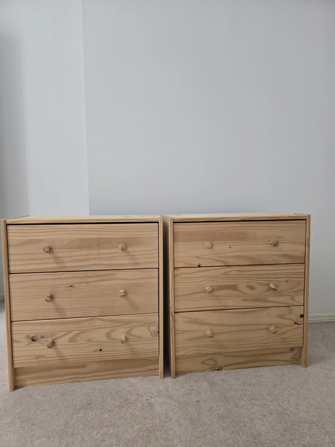 IKEA_Two pine wood dressers