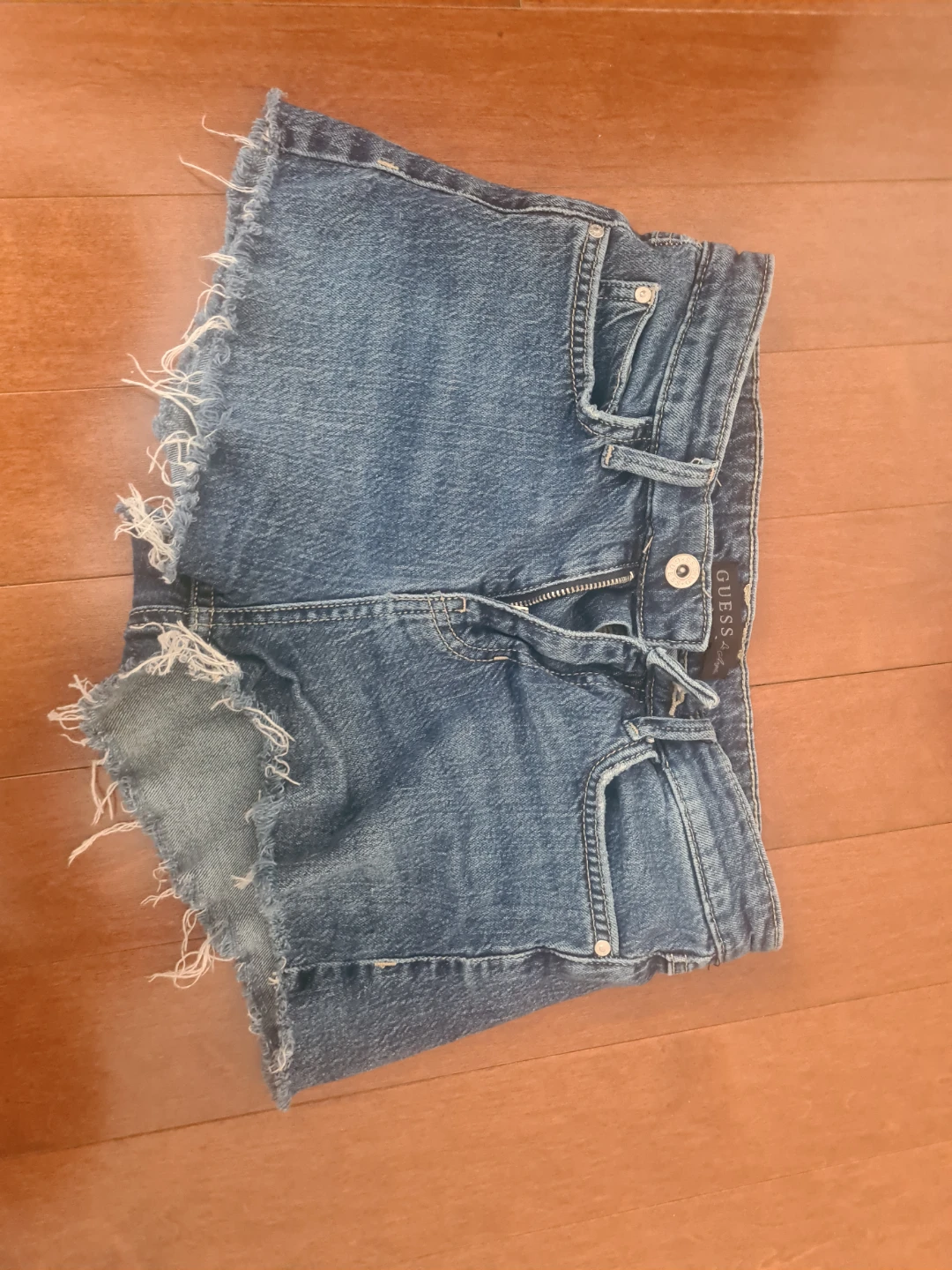 GUESS Denim Cut-Off Shorts