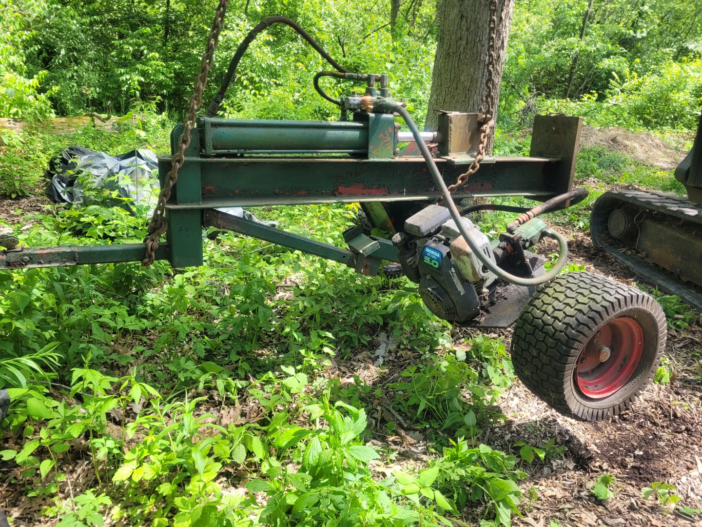 Honda GC150 5.0 HP Engine on Log Splitter