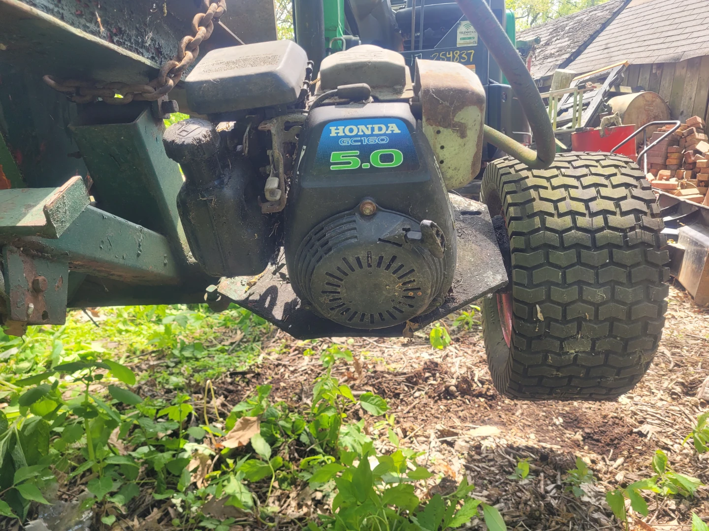 Honda GC150 5.0 HP Engine on Log Splitter - photo 3