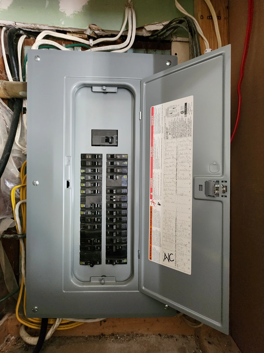 Square D Electrical Panel