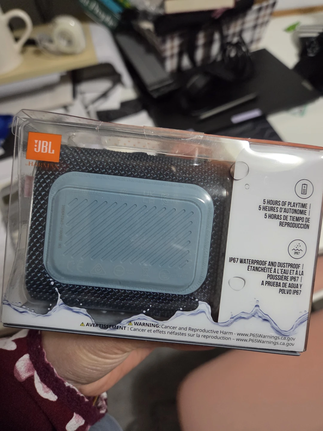 JBL GO 3 Portable Bluetooth Speaker - photo 2