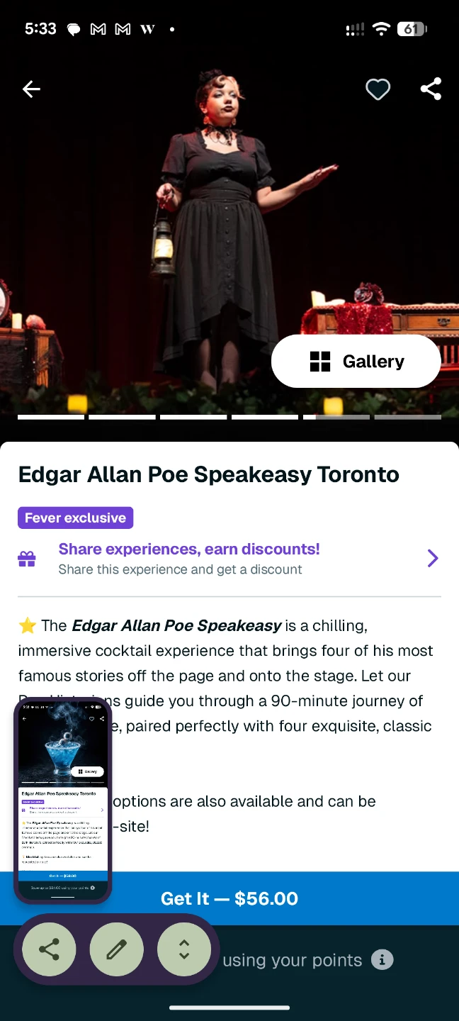 (Jul 11)Edgar Allan Poe Speakeasy Toronto Experience - photo 2