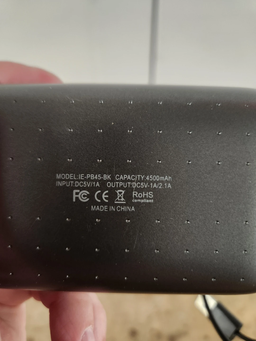 iessentials Power Bank - 4500mAh ⚽️ - photo 3
