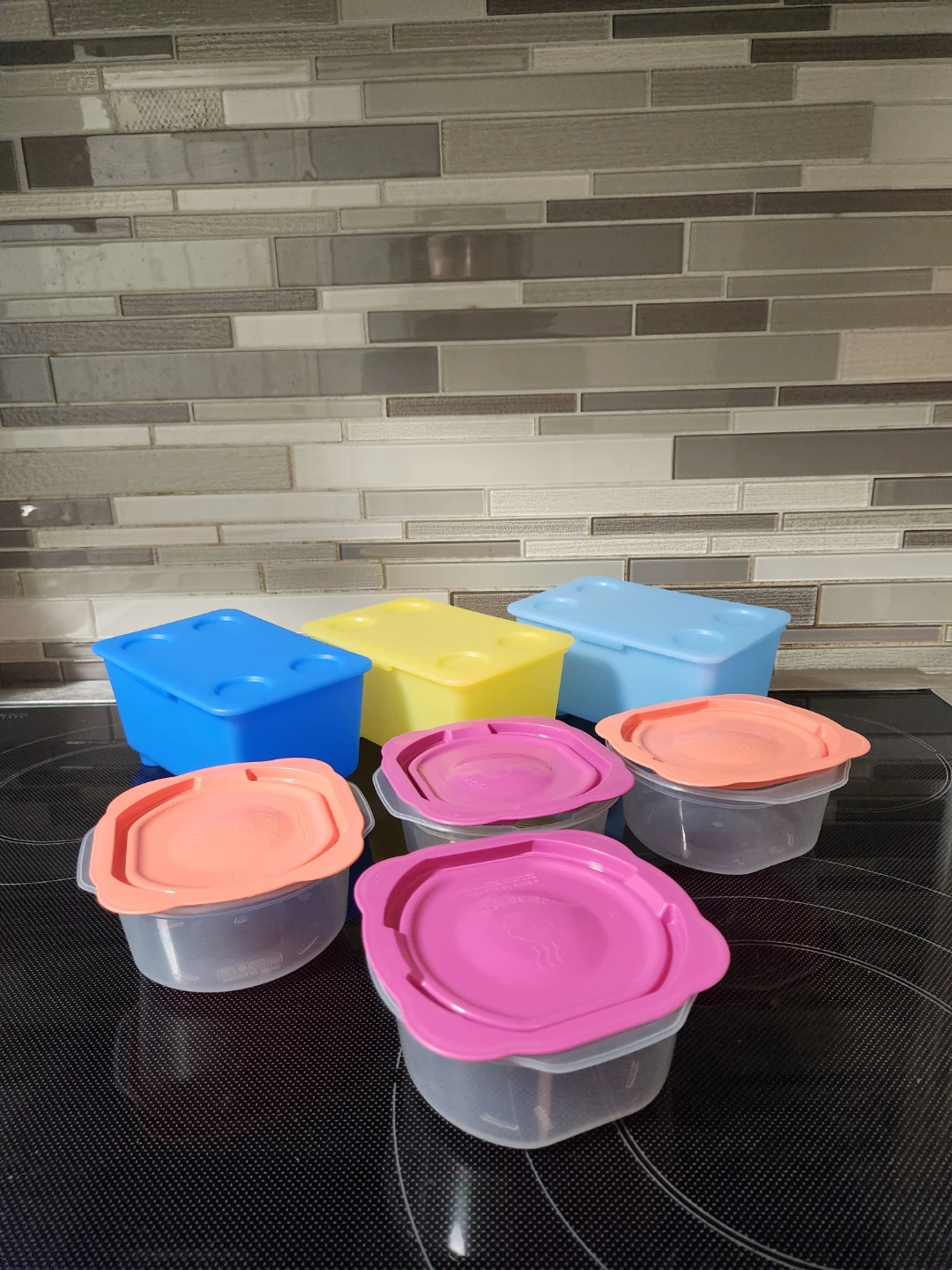 Set of 7 Food Storage Containers