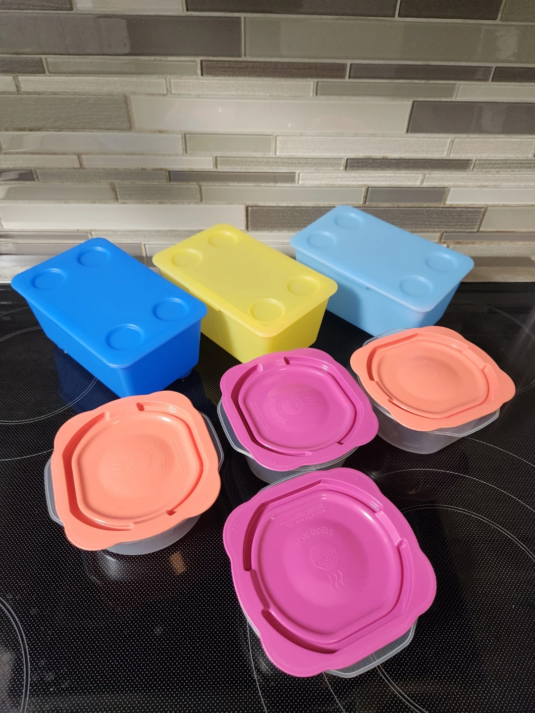 Set of 7 Food Storage Containers - photo 3