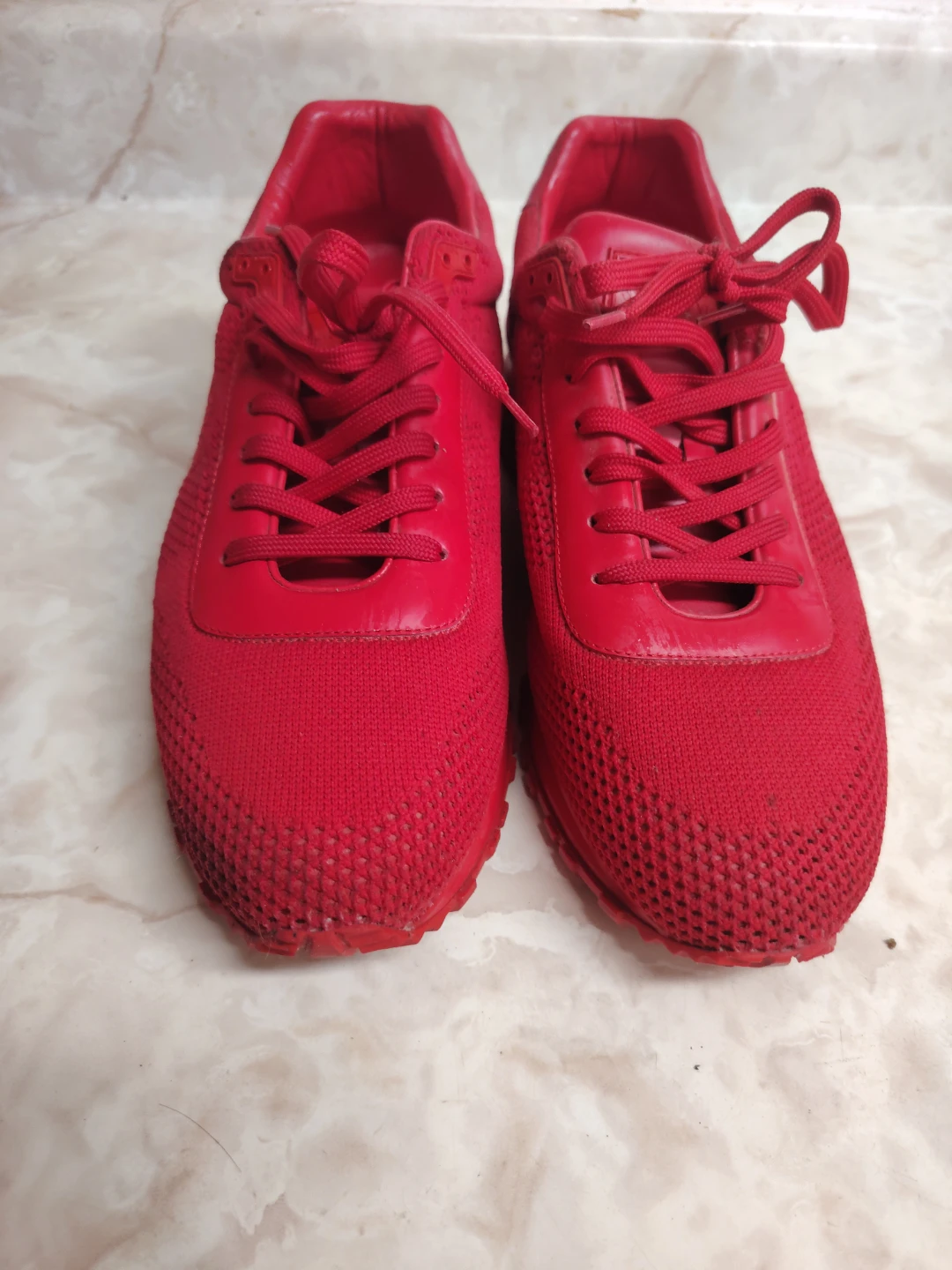 Louis Vuitton Red Sneakers - photo 2