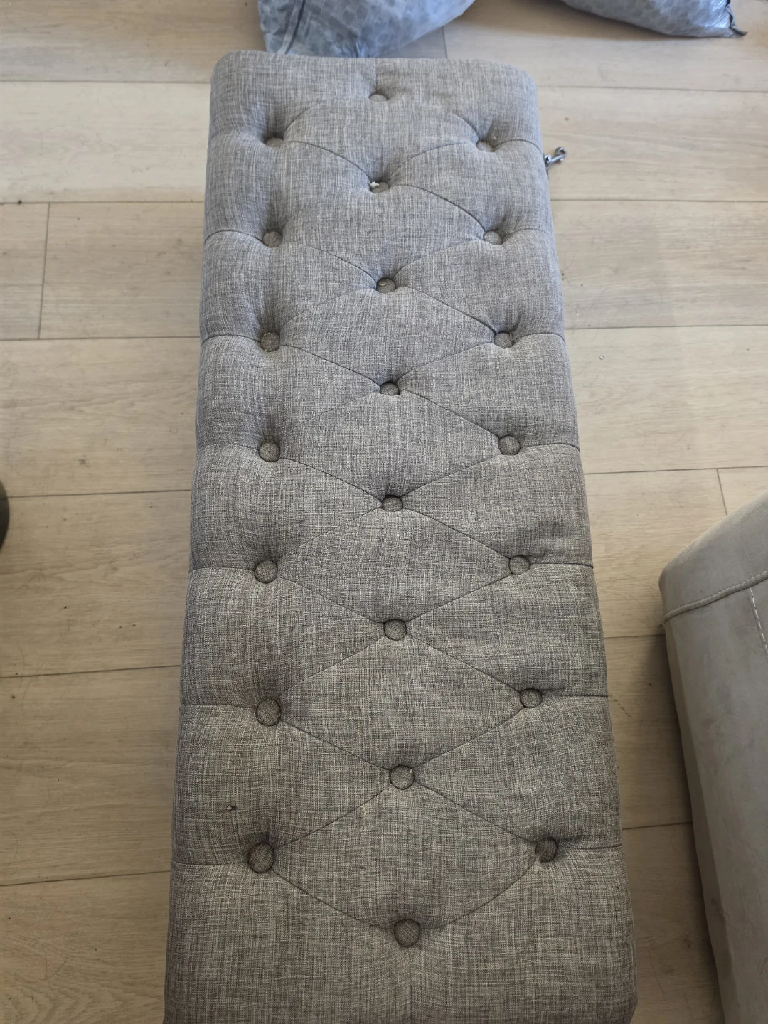 Tufted Ottoman Bench