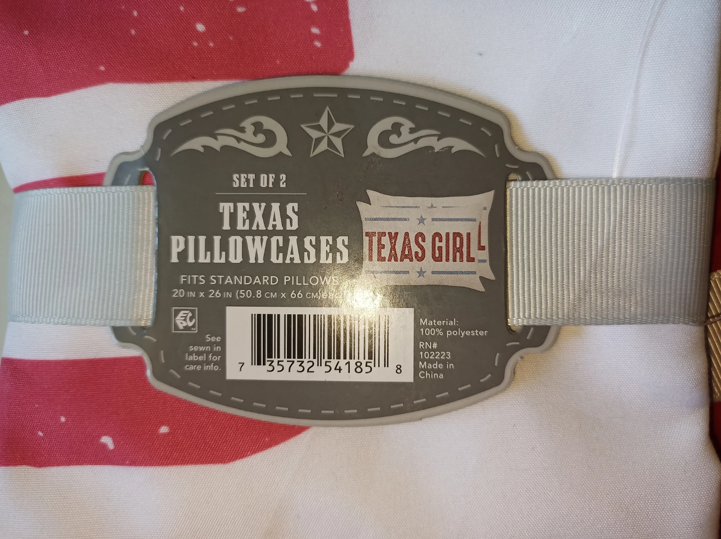 New~4x Texas Pillow Cases - photo 3