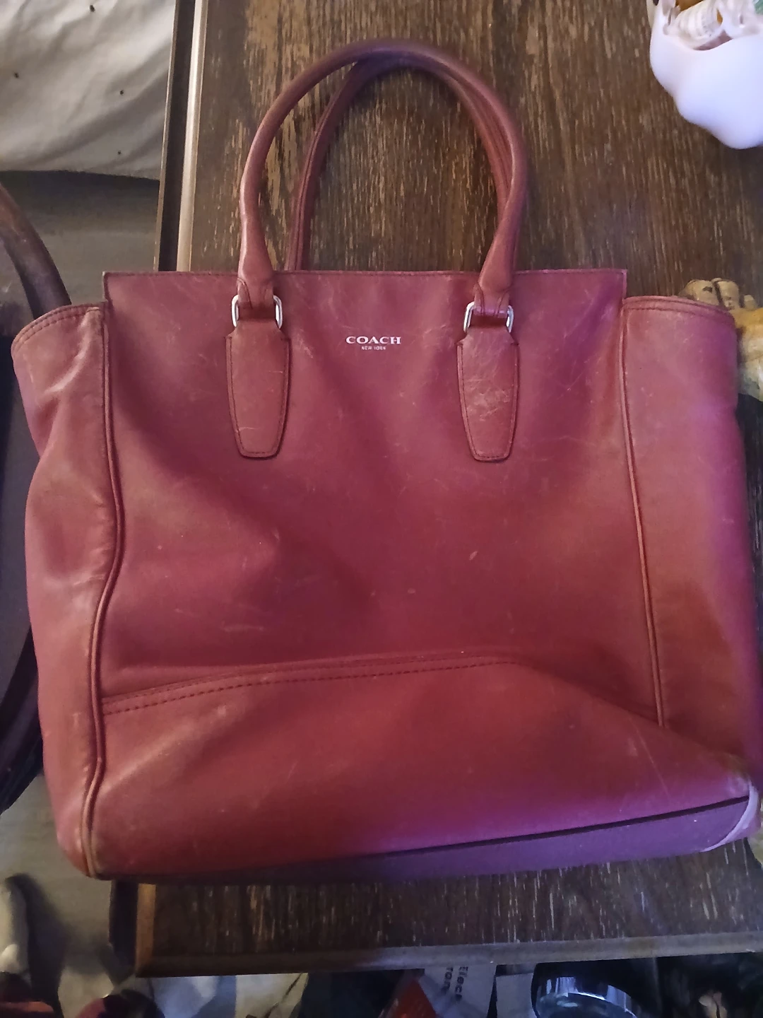 Coach Leather Handbag