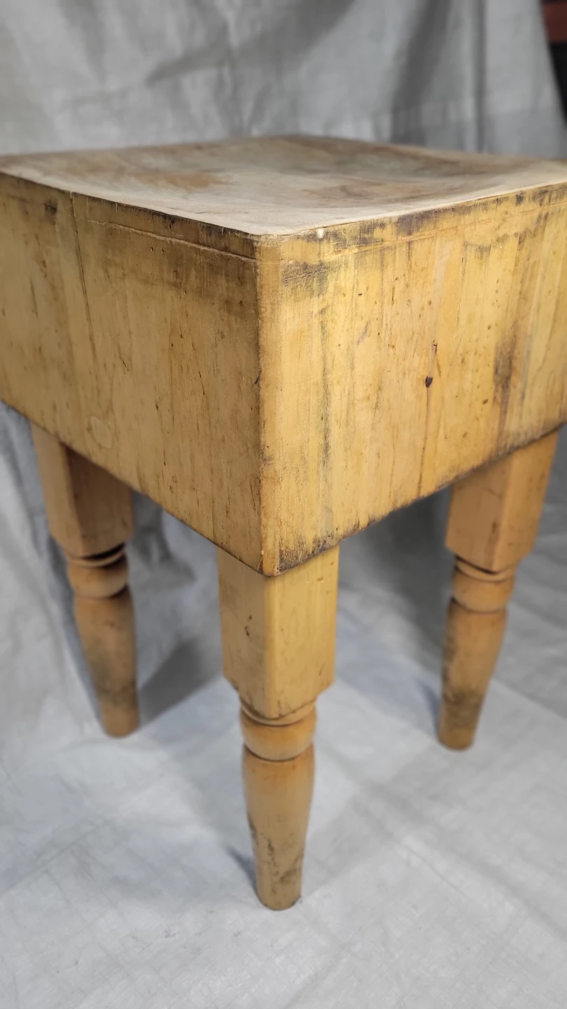 Looking to Trade This Antique Butcher Block - photo 3