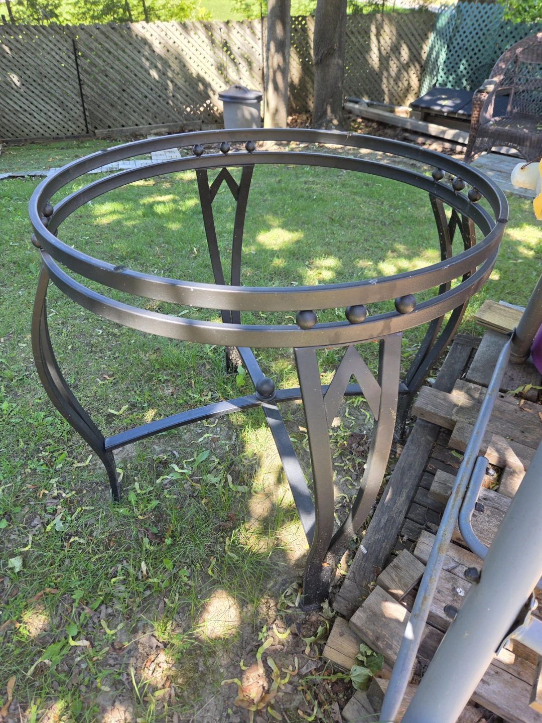 Metal Fire Pit Frame