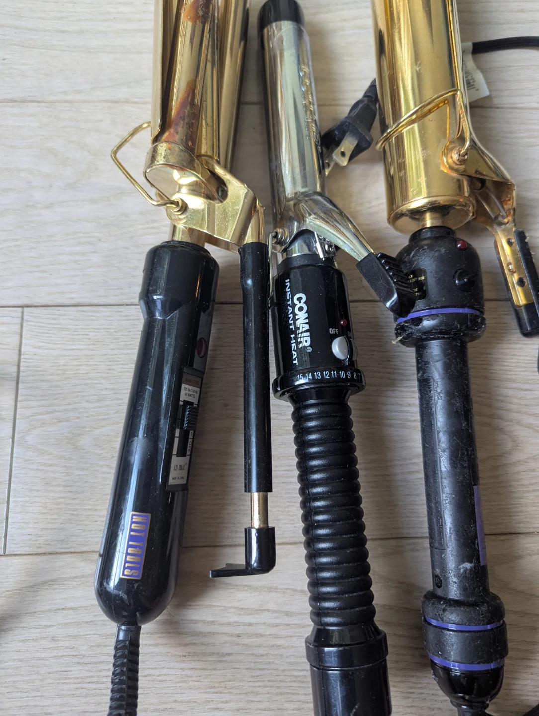 Set of 3 Curling Irons