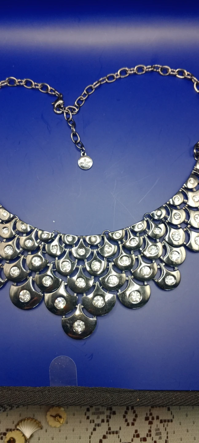GRAZIANO necklace with crystals - photo 2